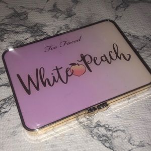 too faced white peach palette